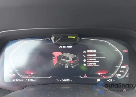 2022 BMW X5 M from USA, damaged, VIN 5YMJU0C01N9J56336